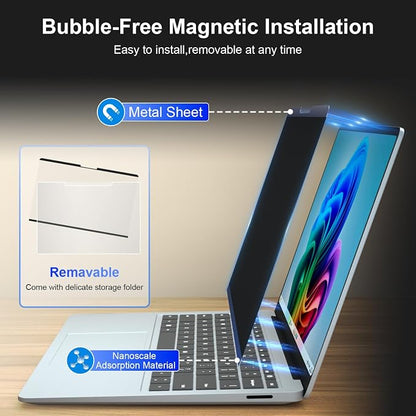 Magnetic Privacy Screen for 13.5 Inch Microsoft Surface Laptop 4/3/2, Removable - Image 3