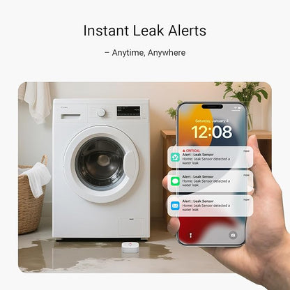 YoLink Water Leak Starter Kit: Hub + 4 Leak Sensor 4, LoRa Long-Range, - Image 3