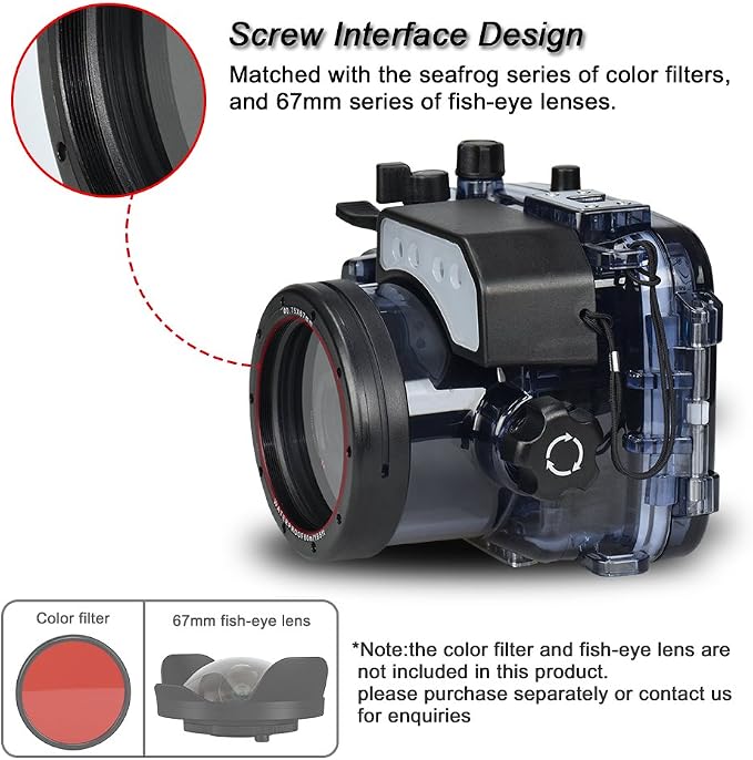 Sea Frogs Waterproof Camera Housing Compatible - Image 3