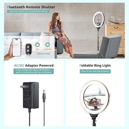 Aureday 14inch iPad Ring Light - Image 6