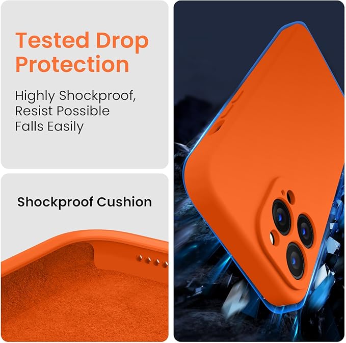 FireNova Designed for iPhone 13 Pro Case, Silicone Upgraded Phone Case with - Image 4