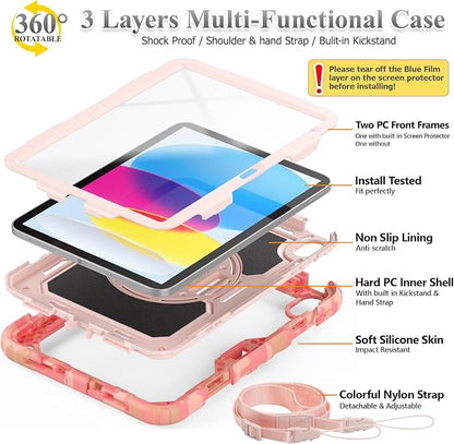 SEYMAC stock Case for iPad 11th/10th Generation 11''/10.9'' 2025/2022, - Image 5