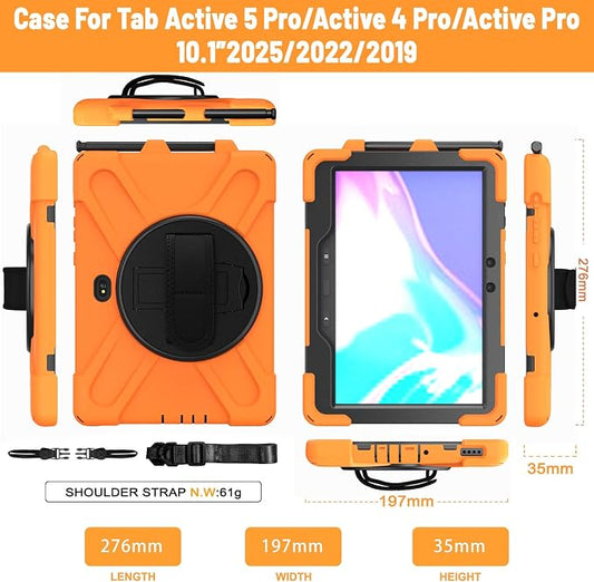 Rantice Case for Samsung Galaxy Tab Active5 PRO /Active4PRO /Active PRO 10.1 - Image 2