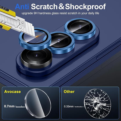 for Samsung Galaxy Z Fold 7 Camera Lens Protector, Individual Metal Ring - Image 3