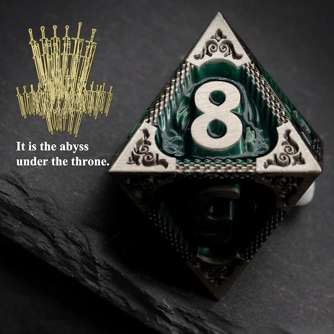 Haxtec DND Dice Set Metal D&D Dice Set - Image 3