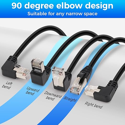 Cat 6 Ethernet Extension Cable 5 Pack，Multiple - Image 2