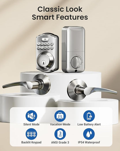 Veise Keyless Entry Door Lock - Image 4