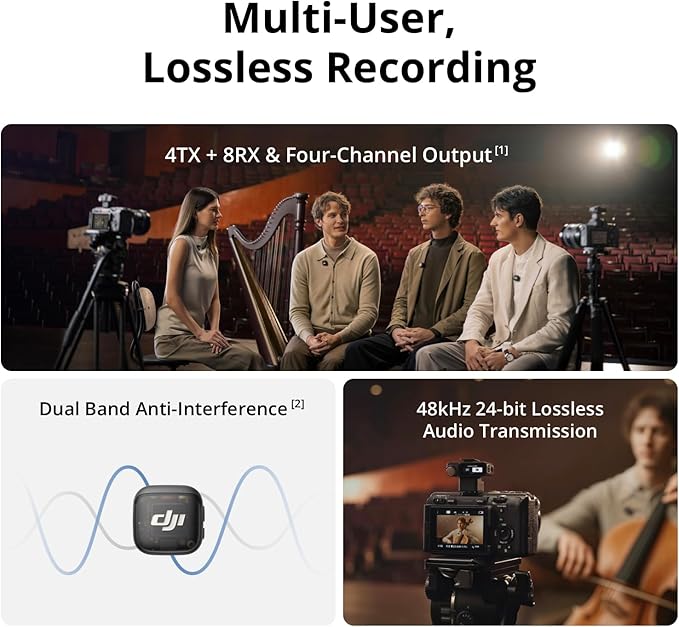 DJI Mic 3 Transmitter, Wireless Mini Microphone - Image 2