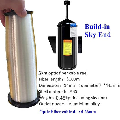 POLISI3D Fiber Box Reel with Build-in Sky End Optical Fiber Cable Image Data - Image 4