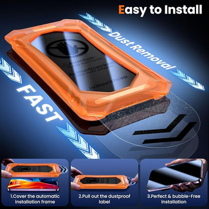 UniqueMe for iPhone 14 Pro Max Privacy Screen Protector - Image 3