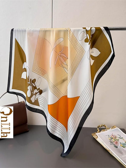 Silky Scarf for Women Lightweight Satin Bandanas Neck Hair Wrap For Sleeping - Image 4
