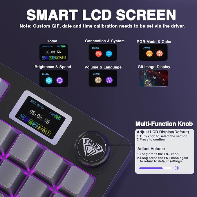 AULA S98 Pro Wireless Mechanical Keyboard - Image 3