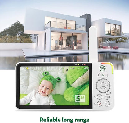 LeapFrog LF915HD Baby Monitor, 5” 720p Screen, 360° Pan & Tilt - Image 5