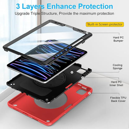 Case for iPad Pro 11 Inch 2022/2021/ 2020/2018: Cover for iPad 11 Inch 4th/ - Image 6