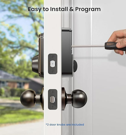 Veise Keyless Entry Door Lock - Image 9
