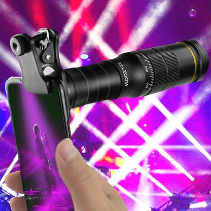 Phone Camera Lens Kit, 32X Long Focus Telephoto, Portable Clip-on HD Phone Zoom - Image 7