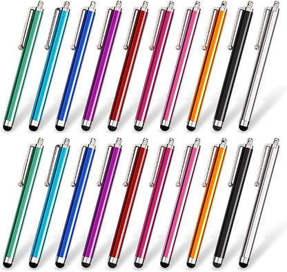 homEdge Stylus Set of 20 Pack, Universal Capacitive Touch Screen Stylus by homEdge