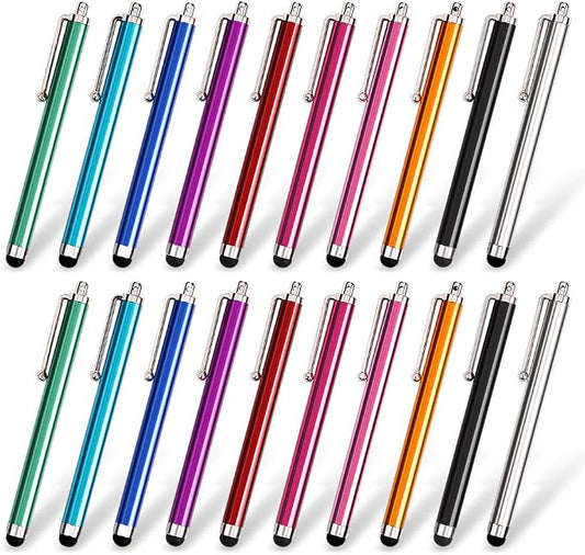homEdge Stylus Set of 20 Pack, Universal Capacitive Touch Screen Stylus by homEdge