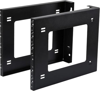 RIVECO 6U Open Frame Rack Wall Mount & Desktop Mount, No Assembly Required - Image 7