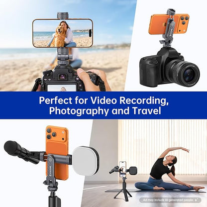 SYNCWIRE Tripod Phone Mount, Universal Smartphone Mount Adapter - Image 6