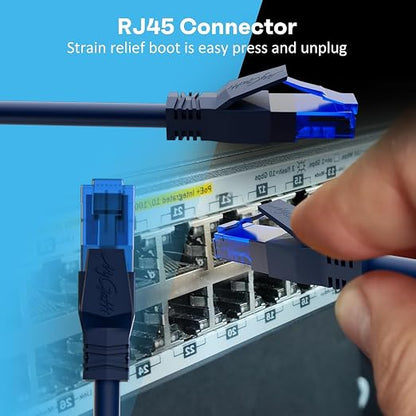 Cat6 Ethernet Cable 6FT, Snagless Short Cat 6 Patch Cord, RJ45 Pure Copper - Image 5