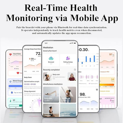 Smart Bracelet, Health and Fitness Tracker, 24/7 Heart Monitor & Sleep Tracker - Image 6