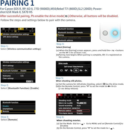 AODELAN Rechargeable Wireless Shutter Release - Image 7