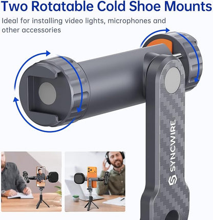 SYNCWIRE Tripod Phone Mount, Universal Smartphone Mount Adapter - Image 2