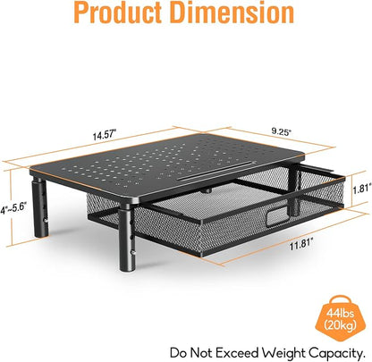 ELIVED 2 Pack Monitor Stand Riser - Image 3