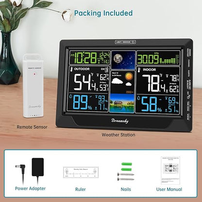 DreamSky Weather Station Indoor Outdoor Thermometer Wireless - Image 8