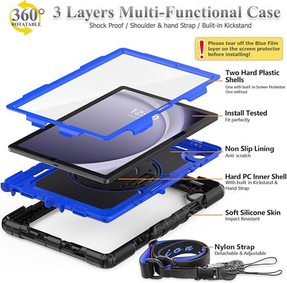 SEYMAC stock Case for Samsung Galaxy Tab A9 8.7'', Full-Body Drop Protection - Image 8
