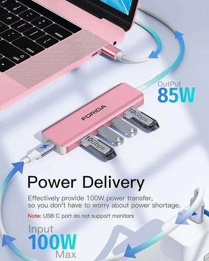 USB C Hub, 10Gbps USB 3.1 Adapter - Image 2
