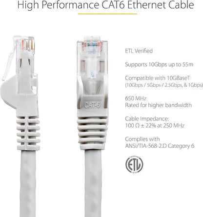StarTech 6in CAT6 Ethernet Cable - Image 2
