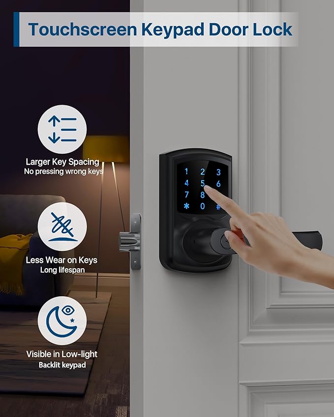 HIDALIFE Keyless Entry Door Lock - Image 3