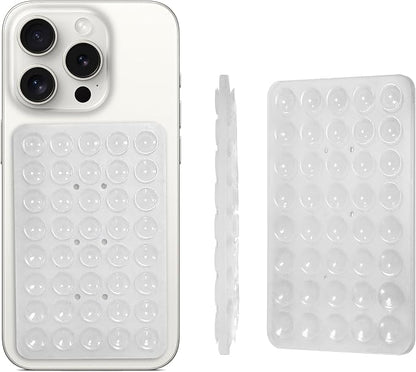 2PACK Silicone Double Sided Suction Phone Case Mount, Detachable Hands Free & - Image 2
