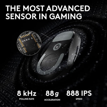 Logitech G PRO X SUPERLIGHT 2 Wireless Gaming Mouse, 60g Pro-Grade - Image 4