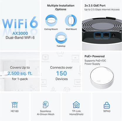 TP-Link AX3000 PoE Mesh WiFi - Image 3
