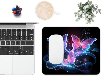 Mouse Pad, Cute Glitter Butterfly Mouse Pads - Image 6