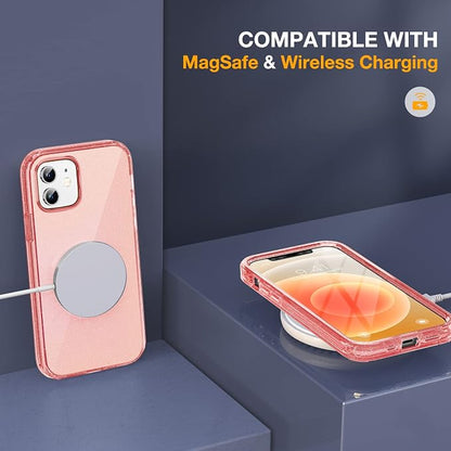 Miracase Glass Series for iPhone 12/12 Pro Case 6.1 inch, Upgraded Full-Body - Image 5