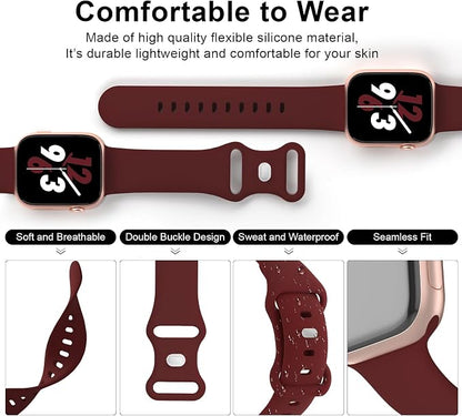 Sport Band Compatible with Apple Watch 38mm 40mm 41mm 42mm 44mm 45mm 46mm 49mm - Image 3
