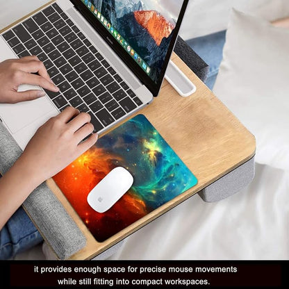 Galaxy Mouse pad, Non-Slip Washable Small Mouse mat 9.5 X 7.9 inch - Image 6
