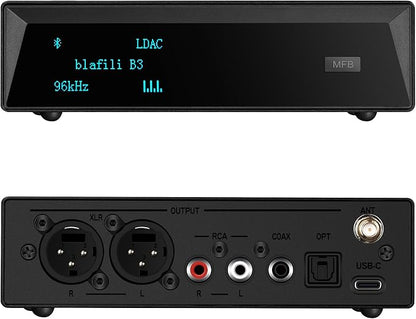 B3 Professional XLR Bluetooth v5.1 Music Receiver, LDAC & aptX HD Streamer by blafili