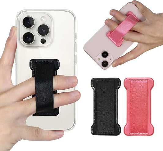 Cell Phone Finger Grip Strap Holder by WUOJI