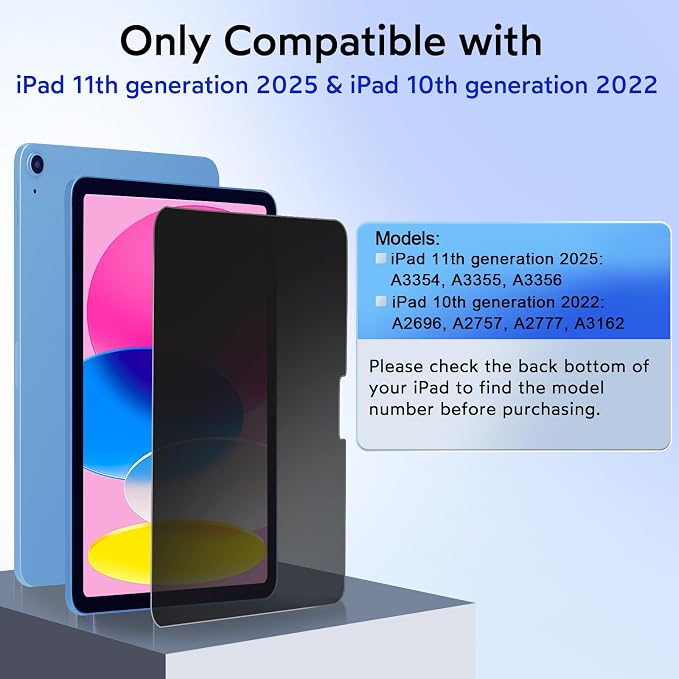 MOBDIK 1 Pack Privacy Screen Protector Compatible - Image 2