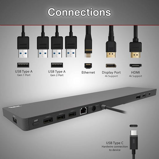 CA Essential Docking Station – USB C Docking Station - Image 2