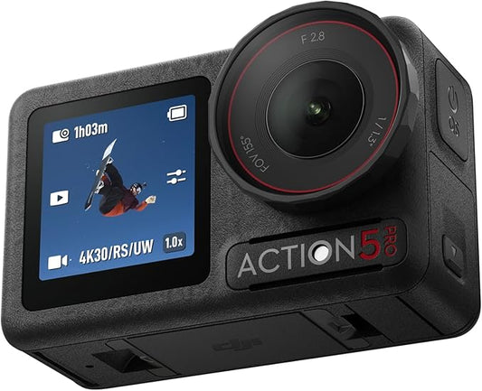DJI Osmo Action 5 Pro Essential Combo, Waterproof Action Camera by DJI