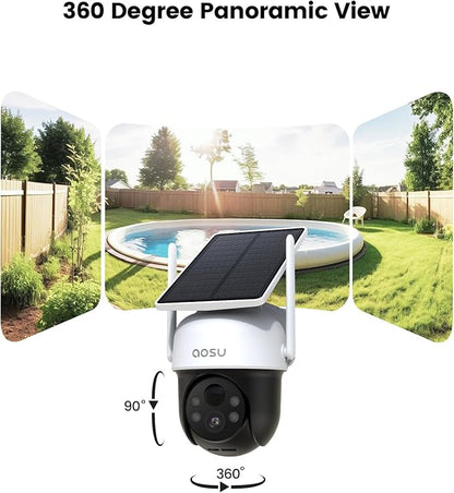 AOSU Solar Camera Security Outdoor - Image 3