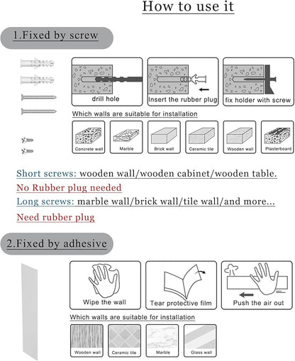 Under Desk Mount Holder or Wall Mount, Fit - Image 7