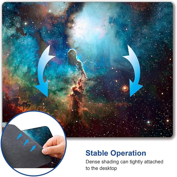 Mouse Pad, Space Mouse Pad, Gaming Mouse Mat, Square Waterproof Mouse Pad - Image 6