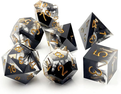 Haxtec Sharp Edge Dice Set DND Dice Set - Image 7